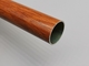 پوشش پودری سطح 6061 T6 لوله های آلومینیومی لوله ضد زنگ چوبی